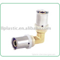 pex-al-pex pipes brass fitting Press fitting equal elbow